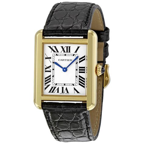 cartier tank small ladies|pre owned cartier tank watches.